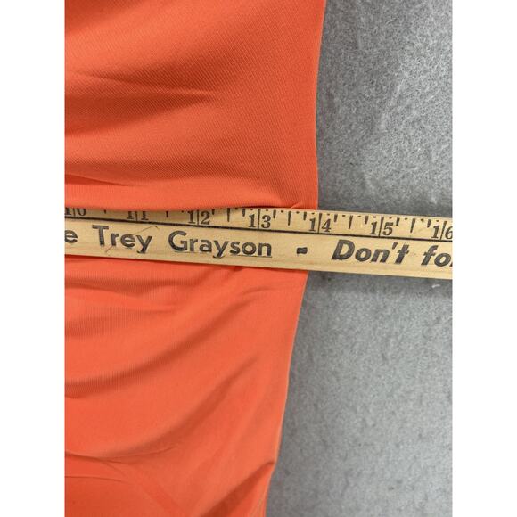 NWT Curations X Amy Morrison Dress Womens Sz S V-Neck Ruched Mini Mango - Picture 12 of 14